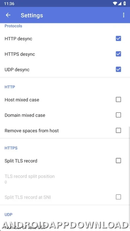 ByeByeDPI скриншот 5