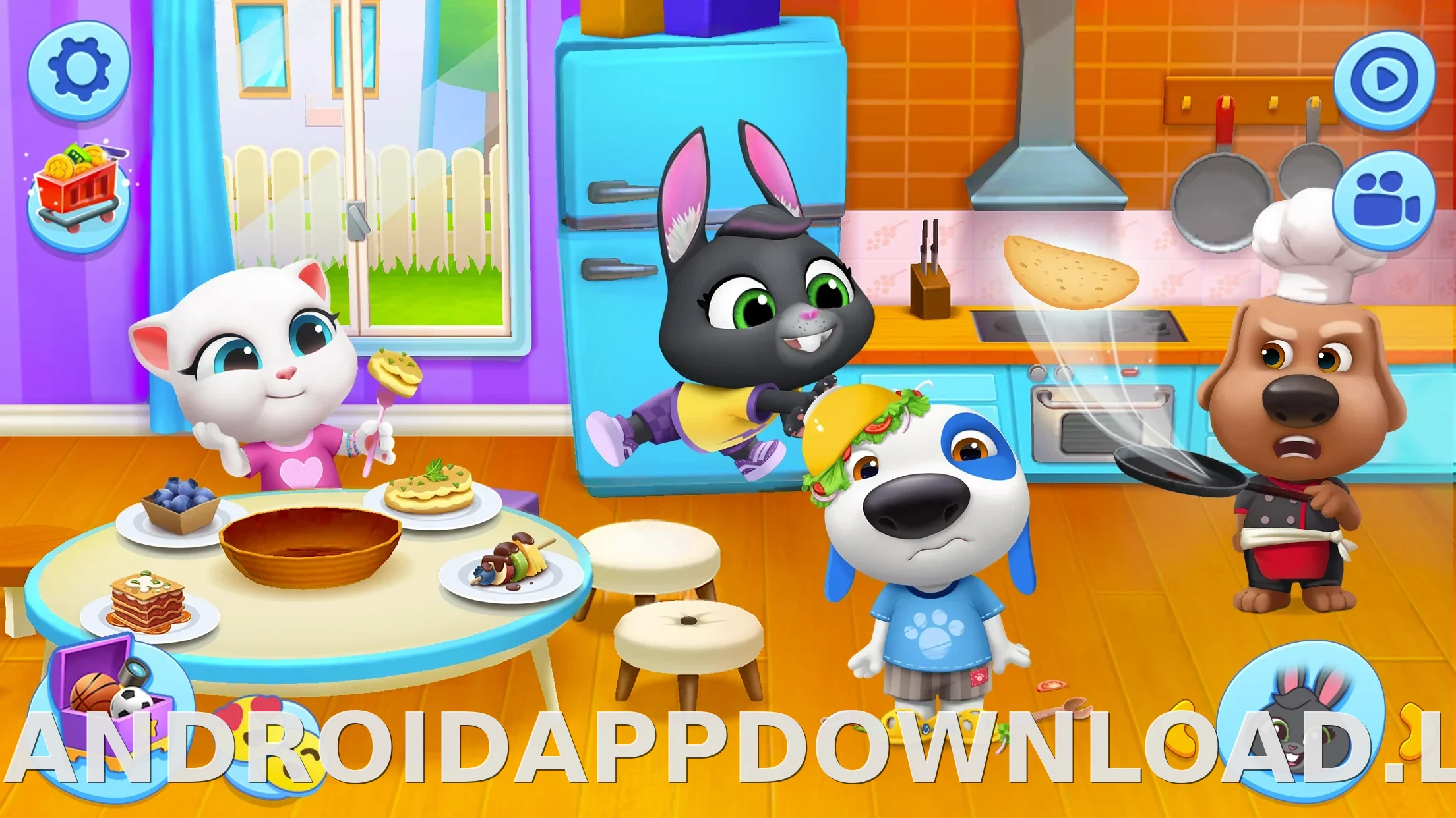 Мой Говорящий Том: Друзья скриншот 5