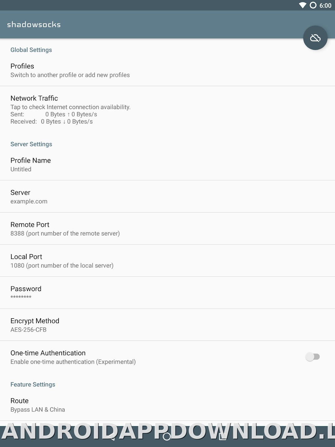 Shadowsocks скриншот 5