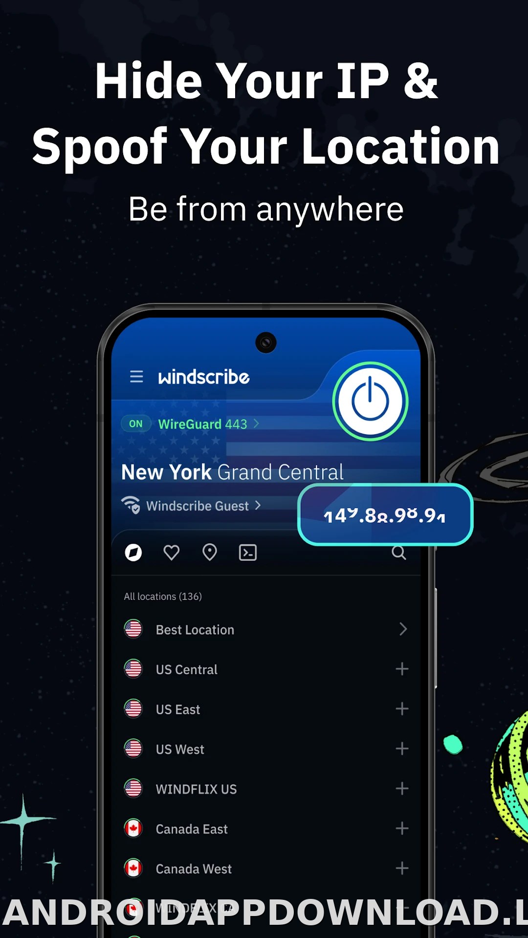 Windscribe скриншот 5